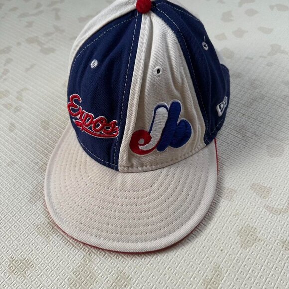 Vintage Montreal Expos New Era 59FIFTY Cap - Size 7 - Picture 3 of 6